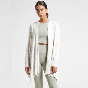 Athleta Solstice Wrap Cardigan Sweater